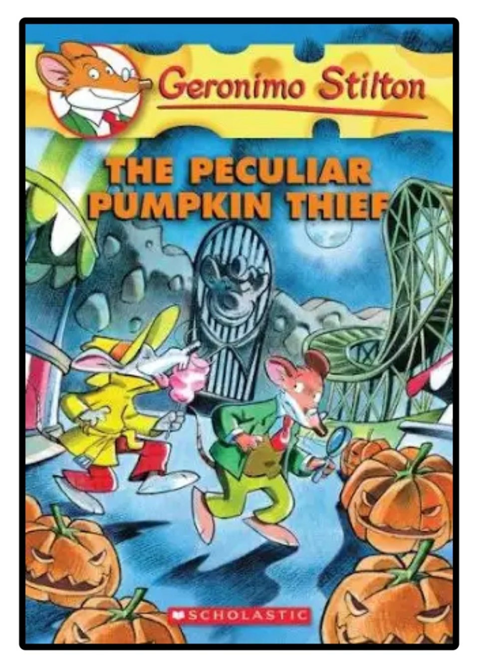 BUNDLE & SAVE 🎃 Geronimo Stilton The Peculiar Pumpkin Thief Paperback Book